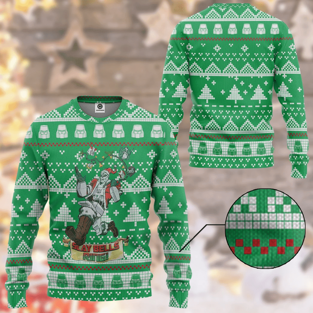 Megatron Ugly Christmas Sweater Adult 3D Funny Matching for family