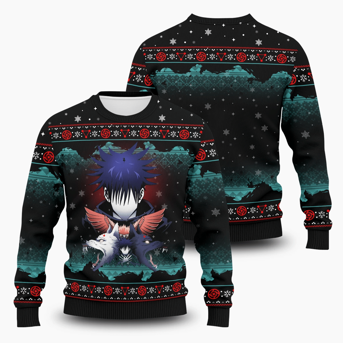 Megumi Ugly Christmas Sweater Adult 3D Funny Matching for family