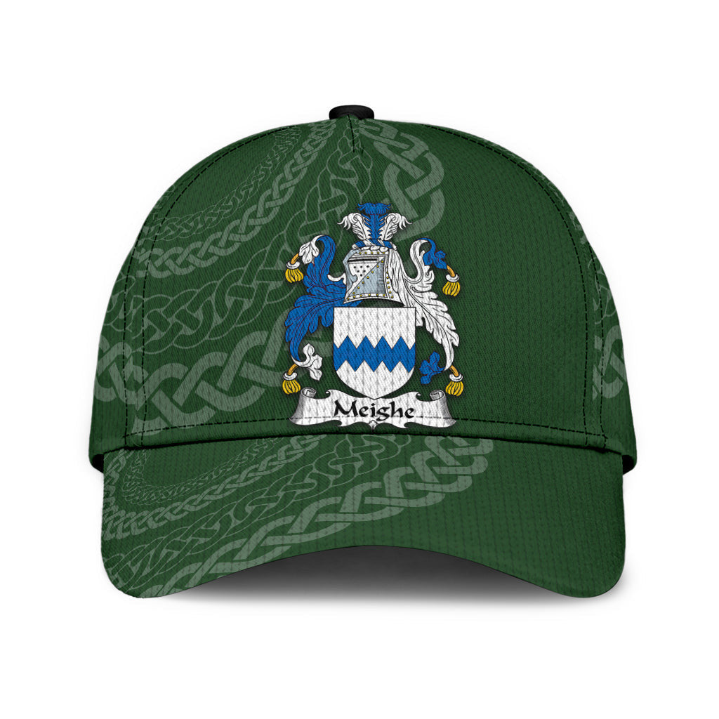 Meighe Coat Of Arms - Irish Family Crest St Patrick's Day Hat Classic Cap Trucker Hats Custom Hats Gifts For Men & Women