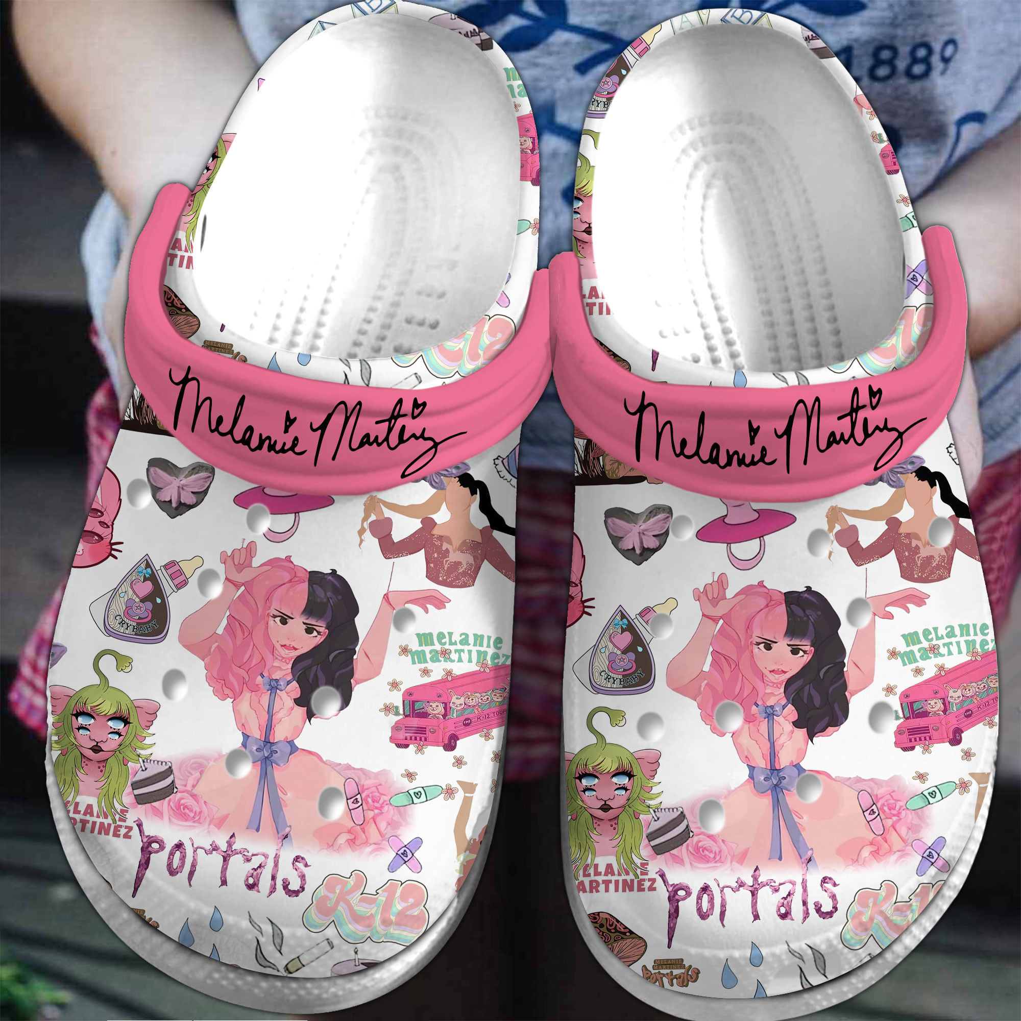 Melanie Martinez Music Crocs Crocband Clogs Shoes Comfortable For Men Women and Kids