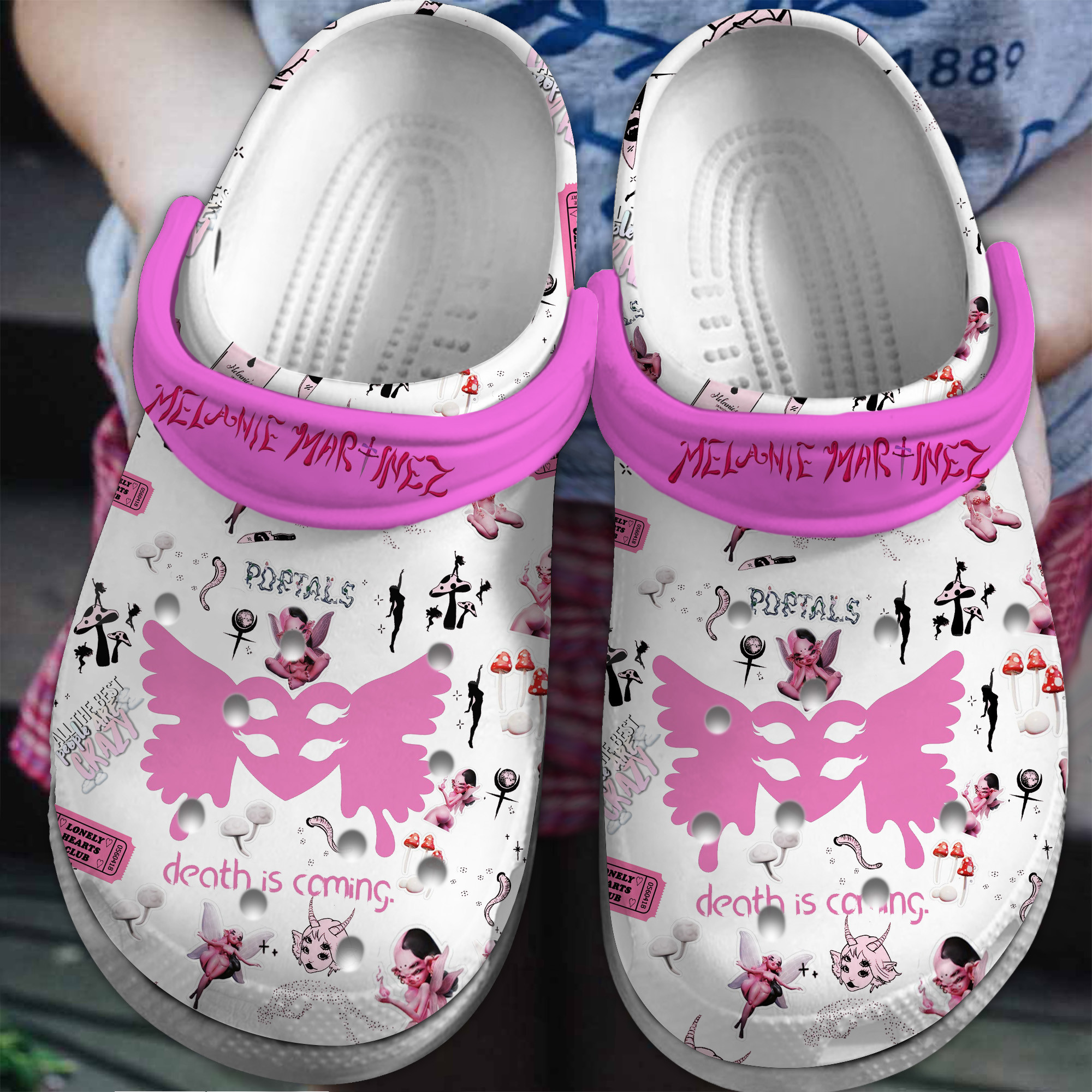 Melanie Martinez Music Crocs Crocband Clogs Shoes Comfortable For Men Women and Kids