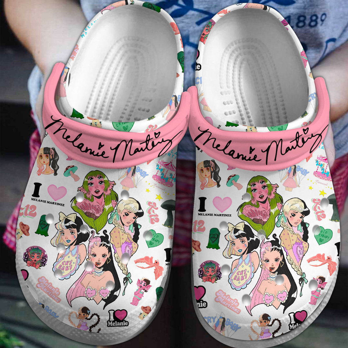 Melanie Martinez Music Crocs Crocband Clogs Shoes Comfortable For Men Women and Kids