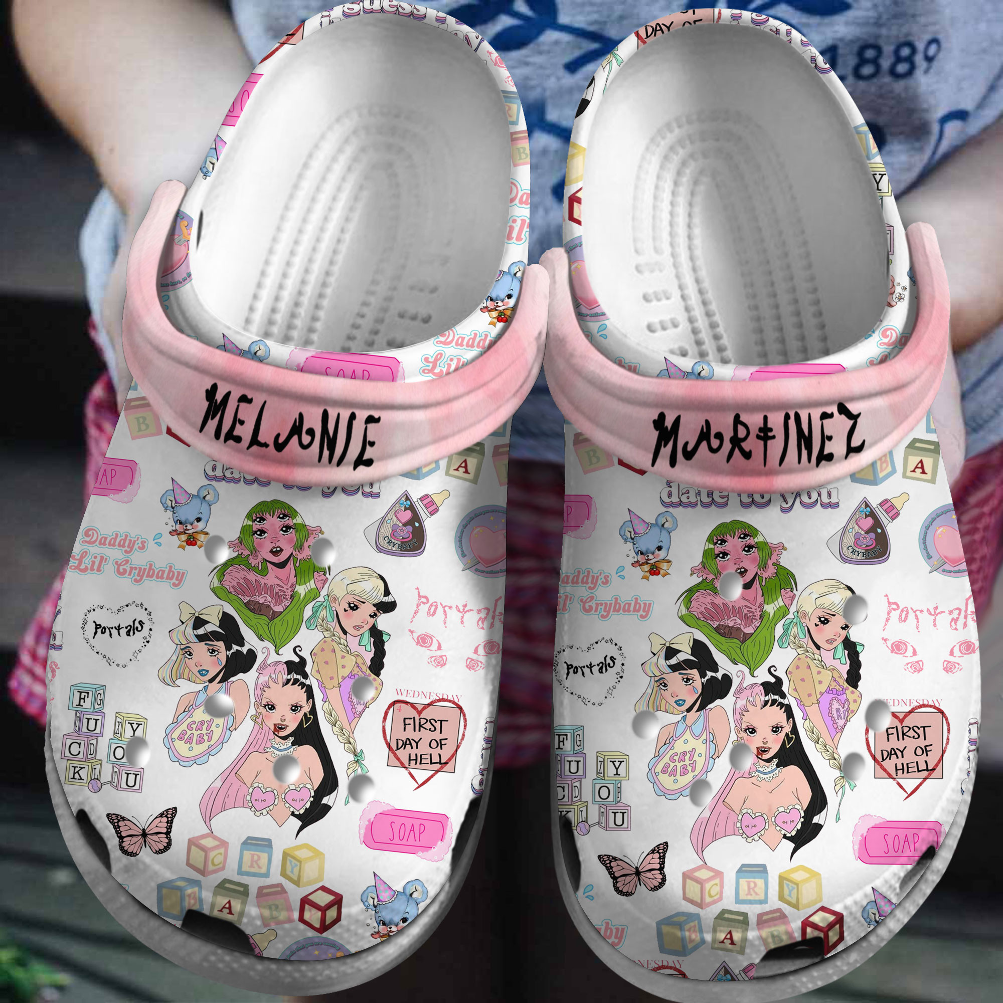 Melanie Martinez Music Crocs Crocband Clogs Shoes Comfortable For Men Women and Kids