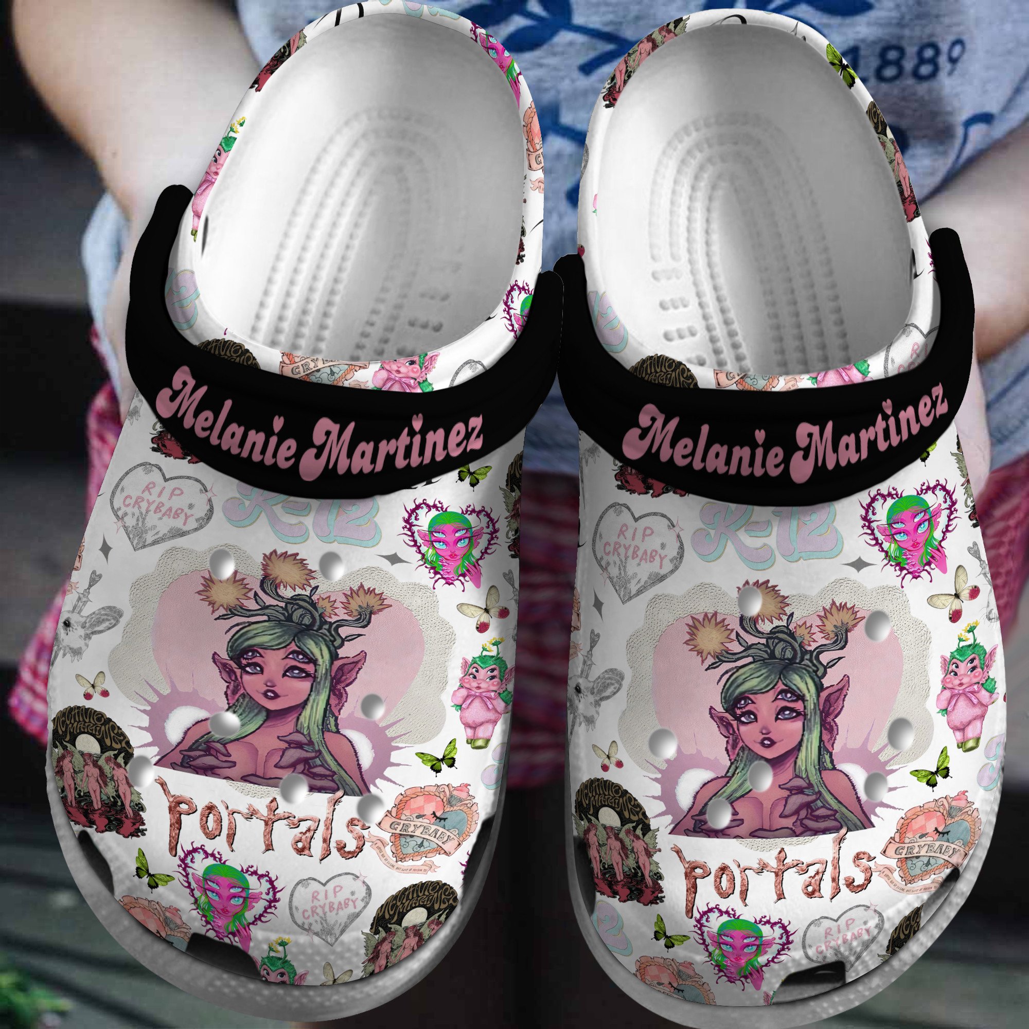 Melanie Martinez Music Crocs Crocband Clogs Shoes Comfortable For Men Women and Kids