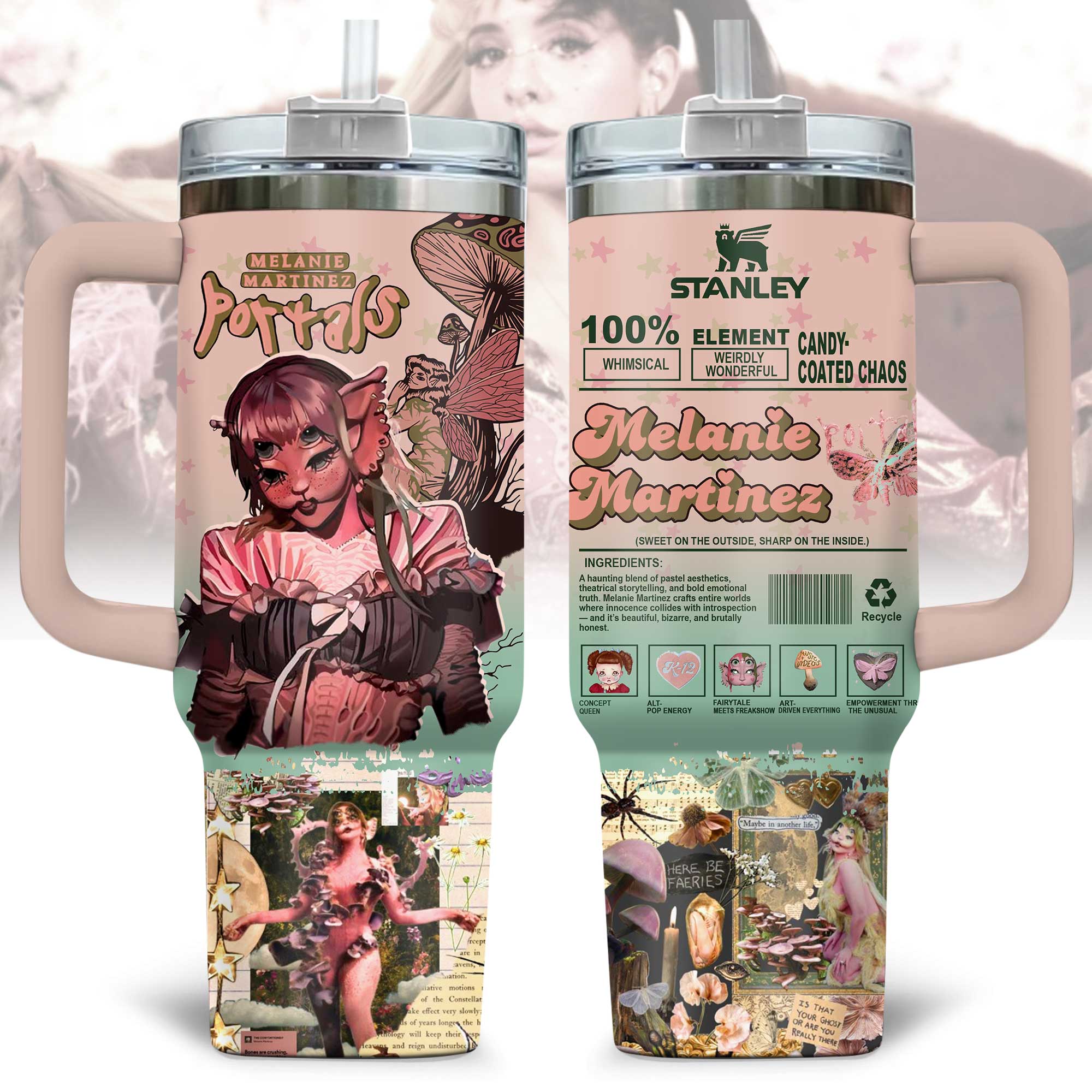Melanie Martinez Music Custom Stanley Cup 40 oz 30 oz Tumbler With HandleTVC2301175