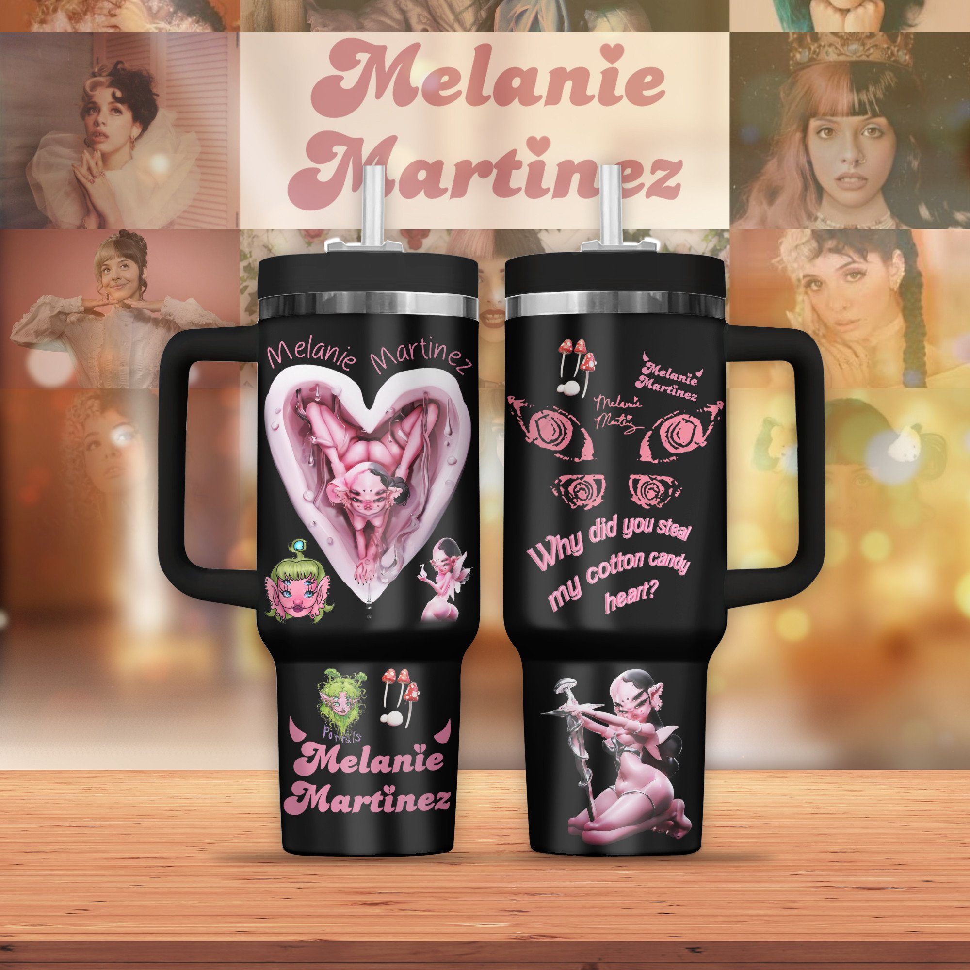 Melanie Martinez Music Custom Stanley Cup 40 oz 30 oz Tumbler With HandleTVC2301277