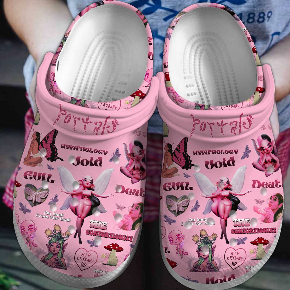 Melanie Martinez Singer Music Crocs Crocband Clogs Shoes Comfortable For Men Women and Kids