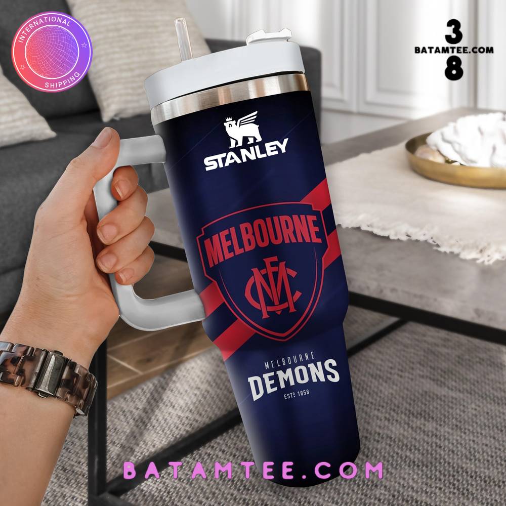 Melbourne Demons AFL Custom Stanley Cup 40 oz 30 oz Tumbler With HandleTVC230101
