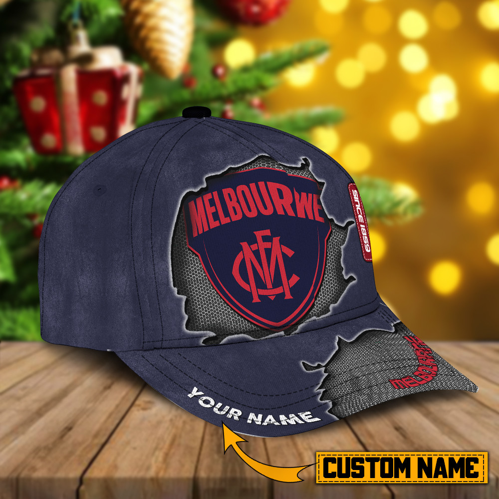 Melbourne Demons AFL Personalized Cap For Fan Baseball Cap Classic Trucker Hats Custom Hats Gifts For Men & Women