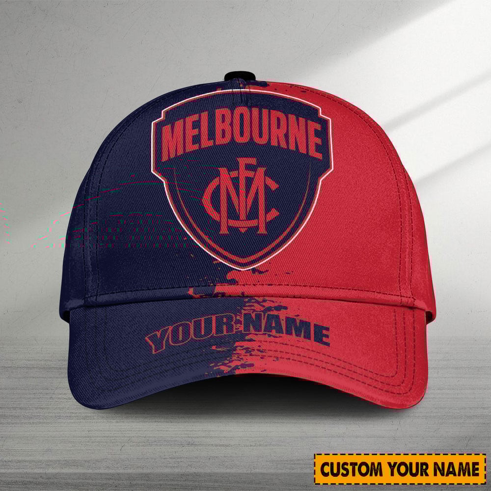 Melbourne Demons AFL Personalized Classic Cap For Fan Baseball Cap Classic Trucker Hats Custom Hats Gifts For Men & Women