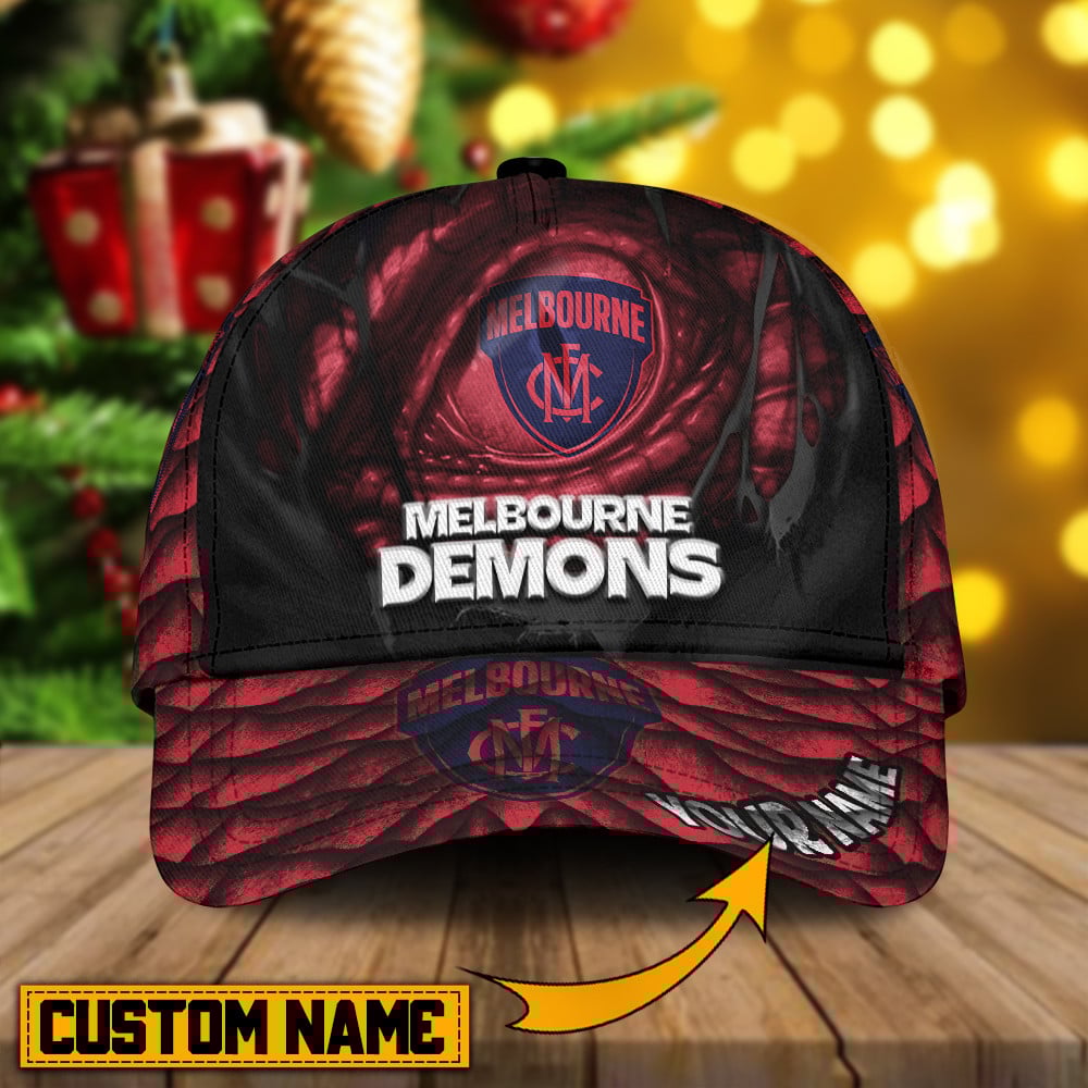 Melbourne Demons Personalized AFL Classic Cap For Fan Baseball Cap Classic Trucker Hats Custom Hats Gifts For Men & Women