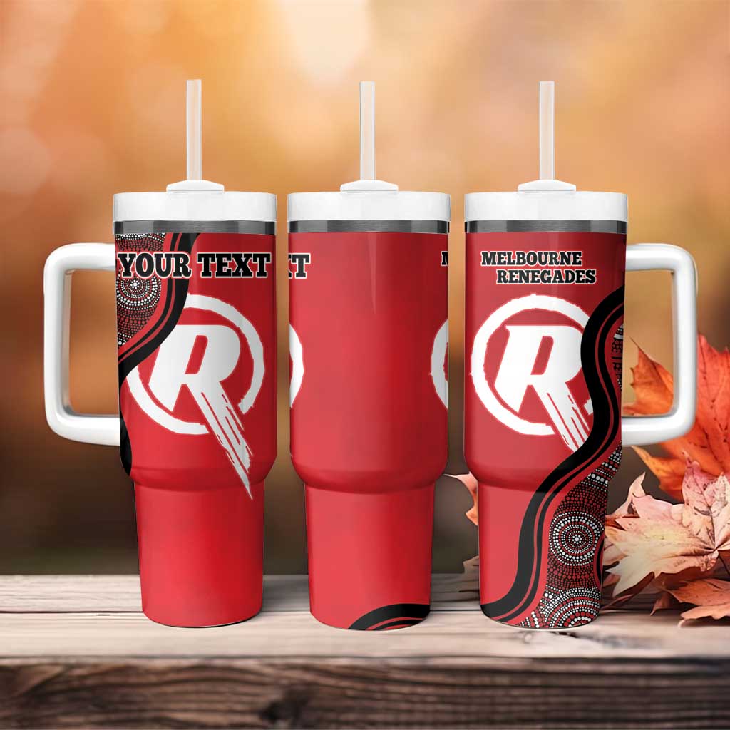 Melbourne Renegades Indigenous Art â€“ Grunge Style Custom Stanley Cup 40 oz 30 oz Tumbler With HandleTVC2301331