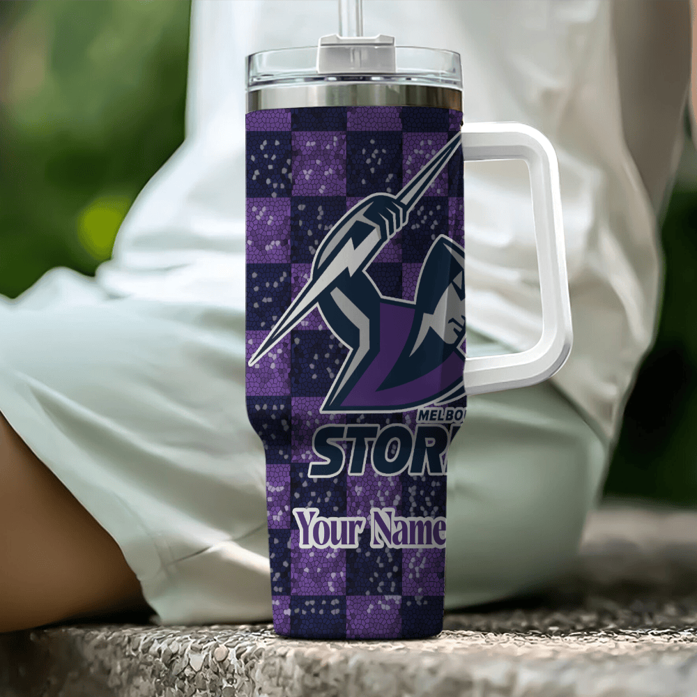 Melbourne Storm NRL Custom Stanley Cup 40 oz 30 oz Tumbler With HandleTVC230112
