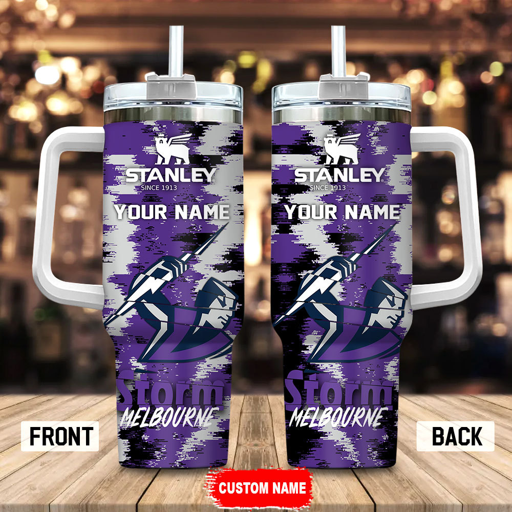 Melbourne Storm NRL Custom Stanley Cup 40 oz 30 oz Tumbler With HandleTVC2301180