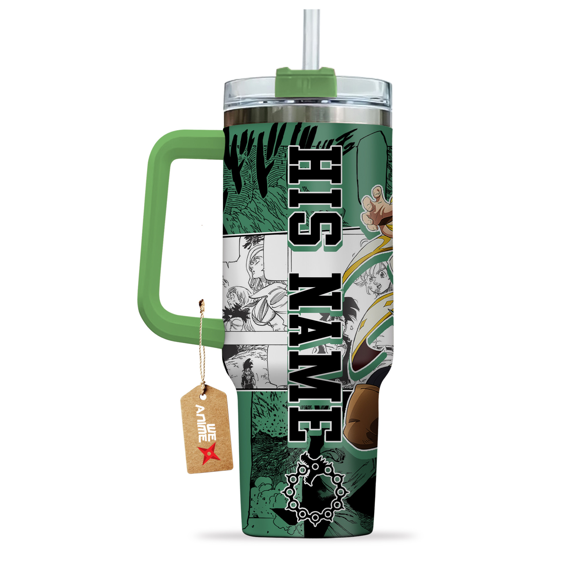 Meliodas The Seven Deadly Sins Anime Custom Stanley Cup 40 oz 30 oz Tumbler With HandleTVC2301134 - Image 3