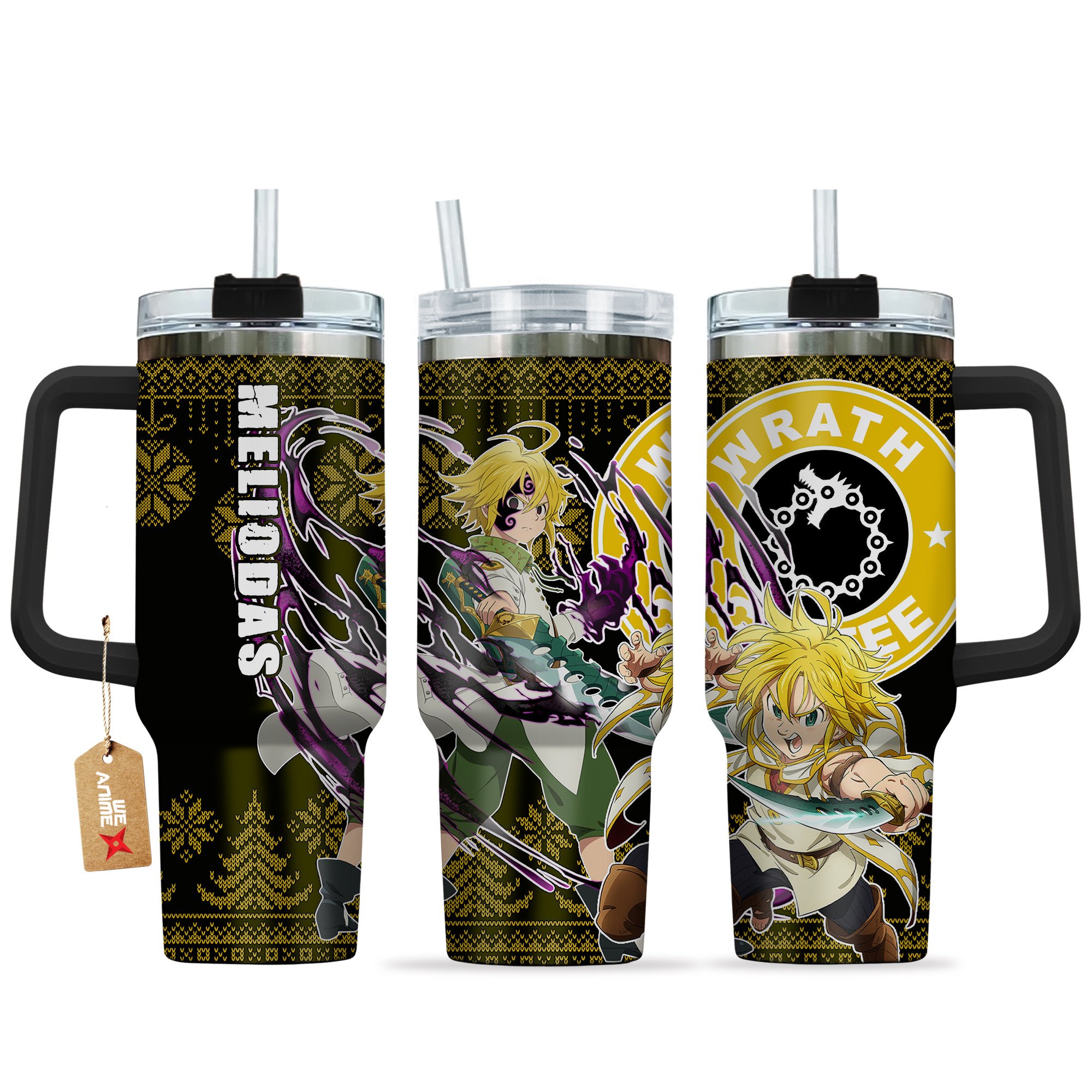 Meliodas The Seven Deadly Sins Anime Custom Stanley Cup 40 oz 30 oz Tumbler With HandleTVC2301164