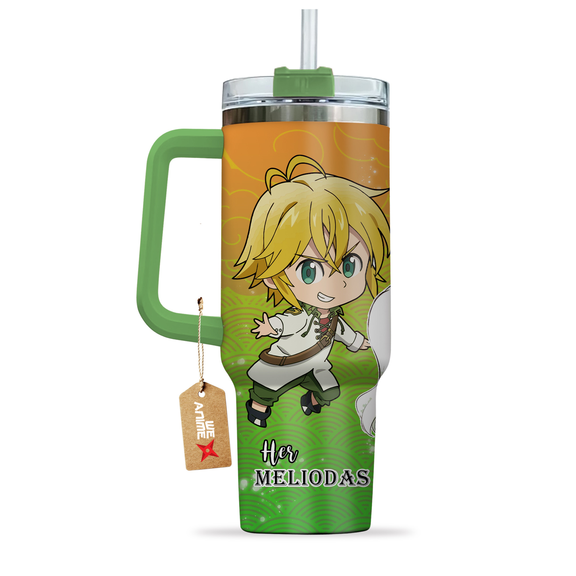 Meliodas The Seven Deadly Sins Anime Valentine Custom Stanley Cup 40 oz 30 oz Tumbler With HandleTVC2301166 - Image 3