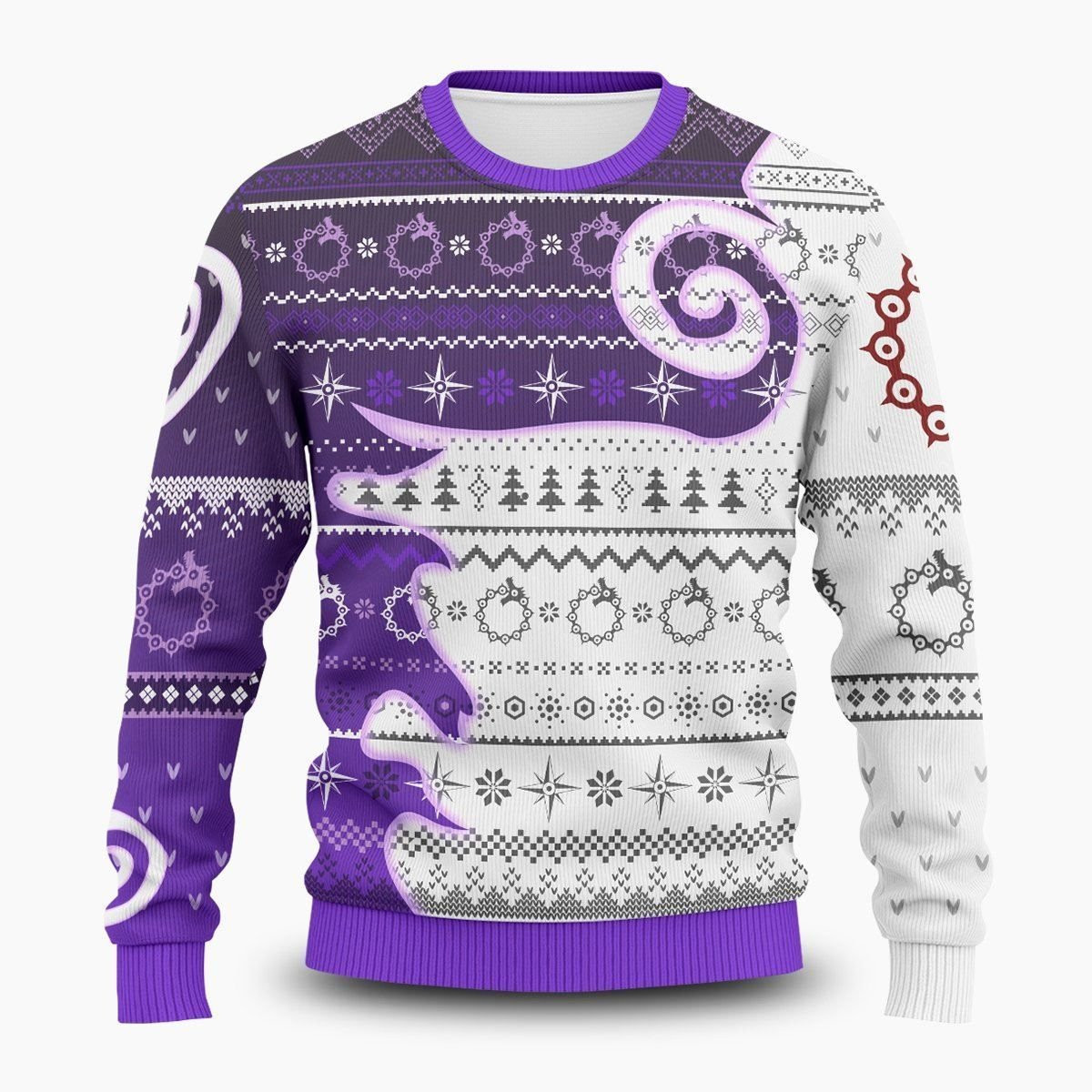 Meliodas Ugly Christmas Sweater Adult 3D Funny Matching for family