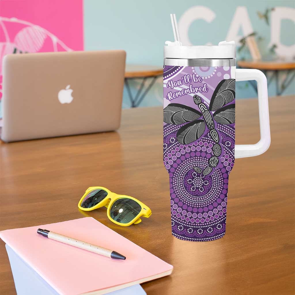Memorial Australia You Will Be Remembered Aboriginal Art Custom Stanley Cup 40 oz 30 oz Tumbler With HandleTVC2301332 - Image 5