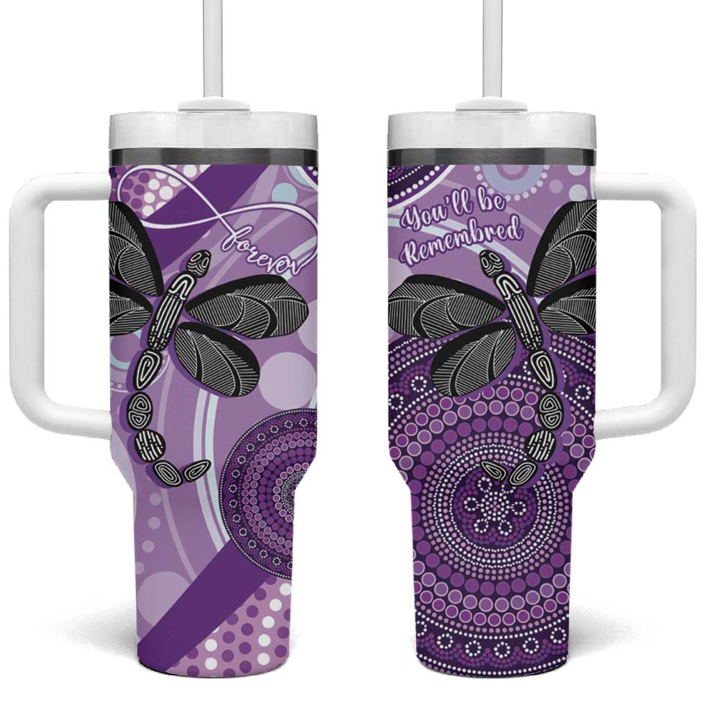 Memorial Australia You Will Be Remembered Aboriginal Art Custom Stanley Cup 40 oz 30 oz Tumbler With HandleTVC2301332 - Image 2
