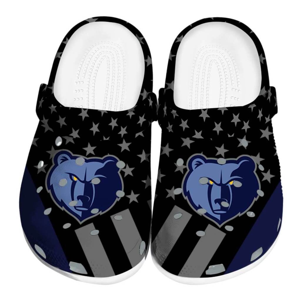 Memphis Grizzlies Stellar Stripes Theme ClogTVC1801708