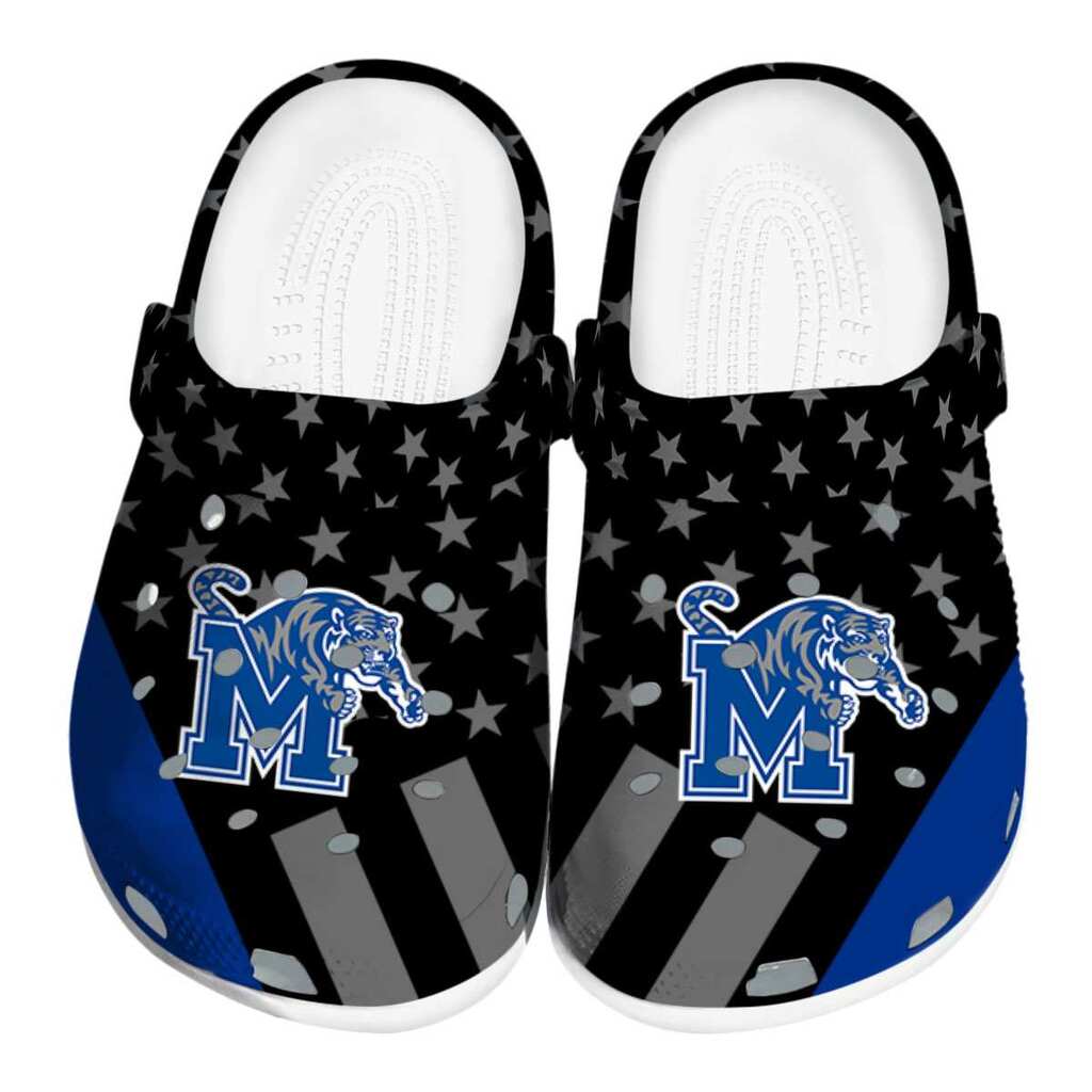 Memphis Tigers Stellar Stripes Theme ClogTVC180129