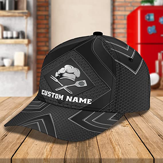 Men's Chef Customized Print Hat for Who Loves Cooking Mens WoMen's 3D classic cap Trucker Hats Custom Hats Gifts For Men & Women