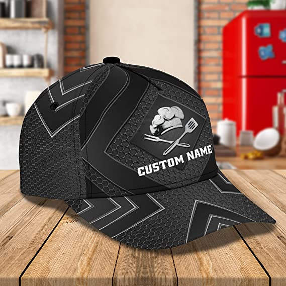 Men's Chef Customized Print Hat for Who Loves Cooking Mens WoMen's 3D classic cap Trucker Hats Custom Hats Gifts For Men & Women