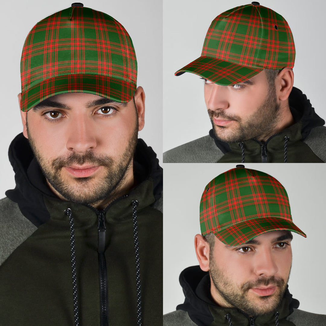 Menzies Green Modern Tartan Baseball Cap K23 Trucker Hats Custom Hats Gifts For Men & Women