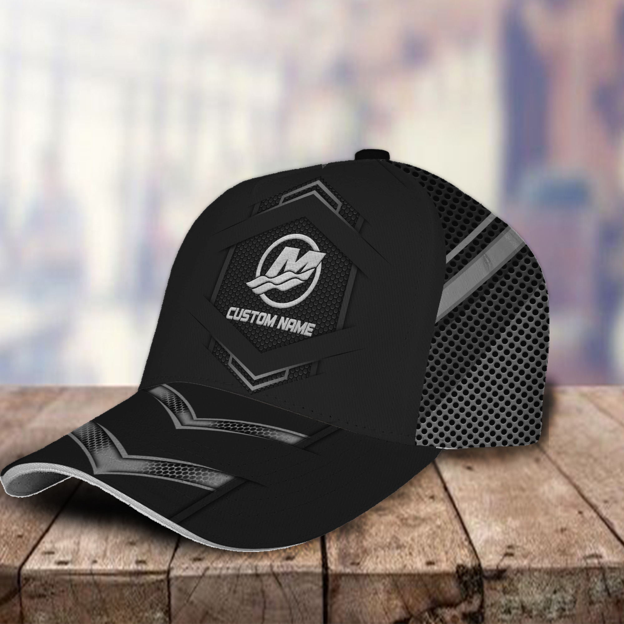 Mercury Marine 3D Classic Cap Logo Personalized Name Trucker Hats Custom Hats Gifts For Men & Women