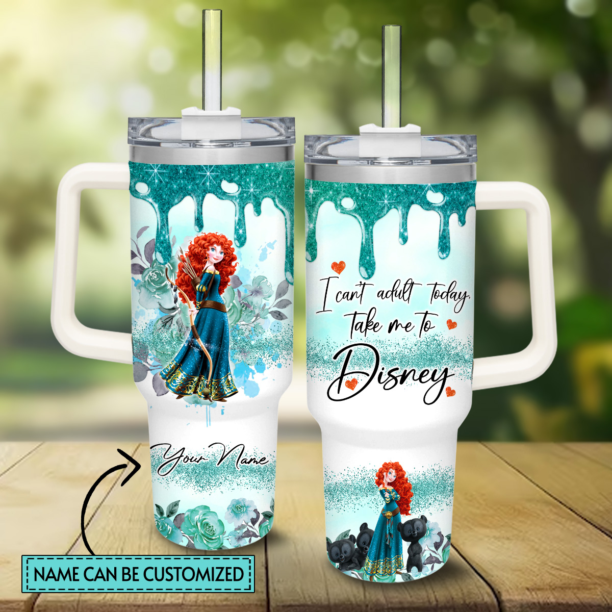 Merida Disney Princess Cartoon Custom Stanley Cup 40 oz 30 oz Tumbler With HandleTVC2301828
