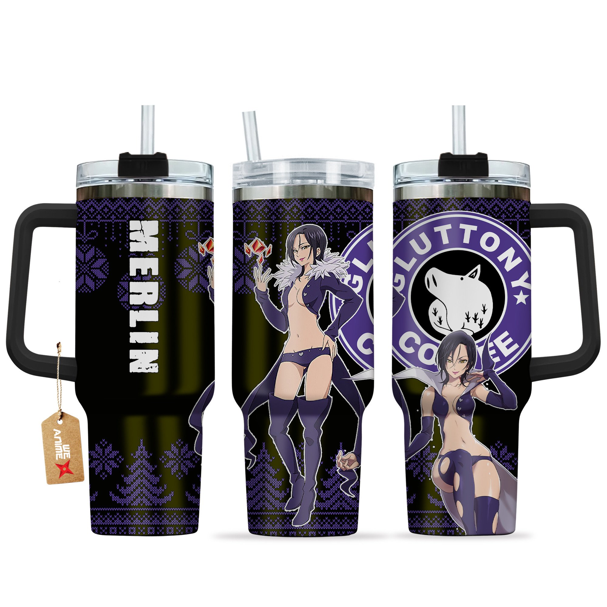 Merlin Nanatsu No Taizai Anime Custom Stanley Cup 40 oz 30 oz Tumbler With HandleTVC2301165