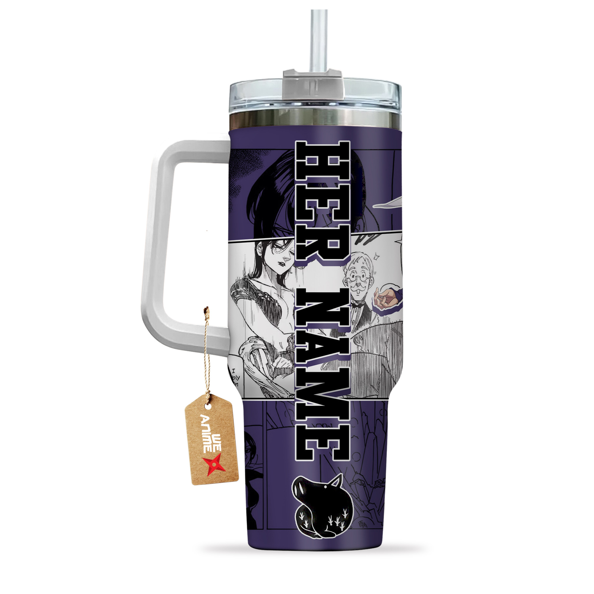 Merlin The Seven Deadly Sins Anime Custom Stanley Cup 40 oz 30 oz Tumbler With HandleTVC2301137 - Image 3