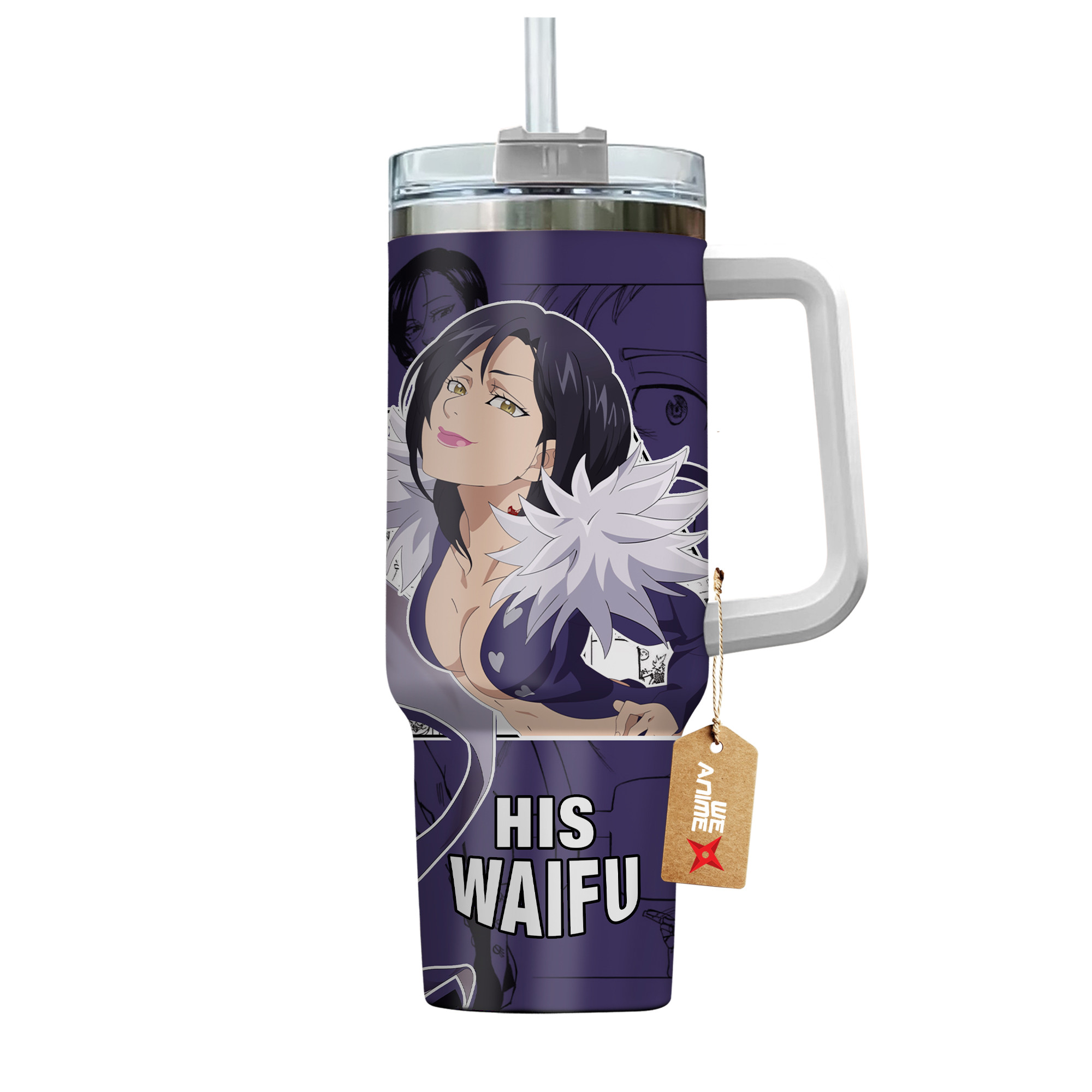 Merlin The Seven Deadly Sins Anime Custom Stanley Cup 40 oz 30 oz Tumbler With HandleTVC2301137 - Image 4
