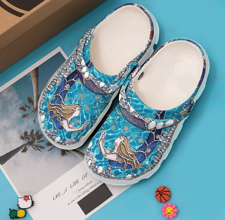 Mermaid Be A Ocean Gift For Lover Rubber clog Shoes Comfy Footwear