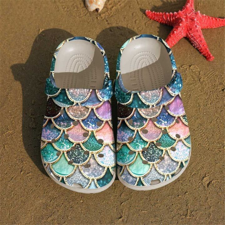 Mermaid Fin Classic Clogs Shoes