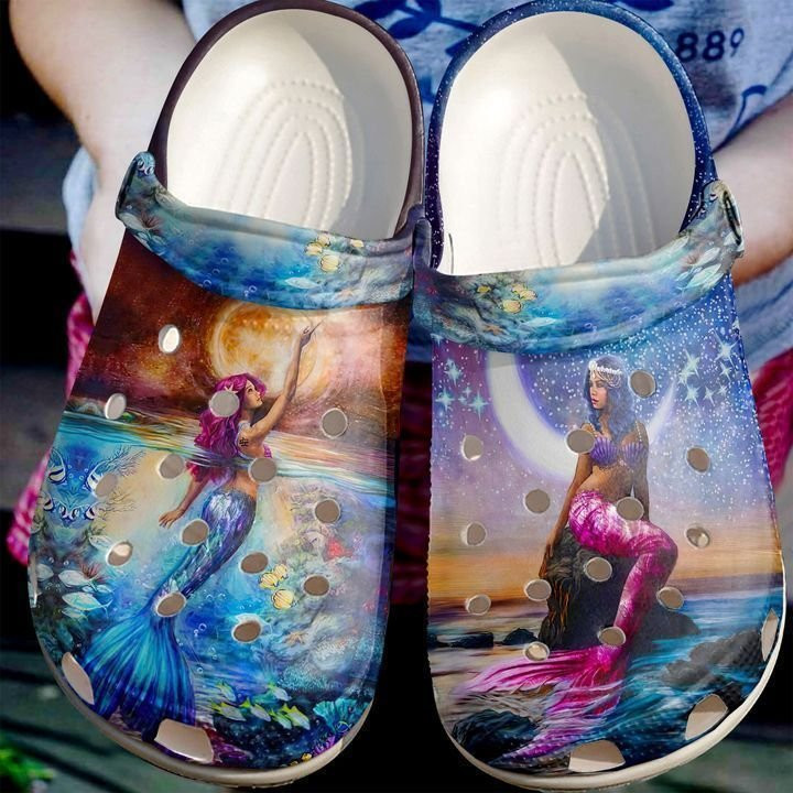 Mermaid Gorgeous Mermaids Classic Clogs Shoes