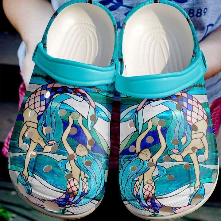 Mermaid Sisters Classic Clogs Shoes