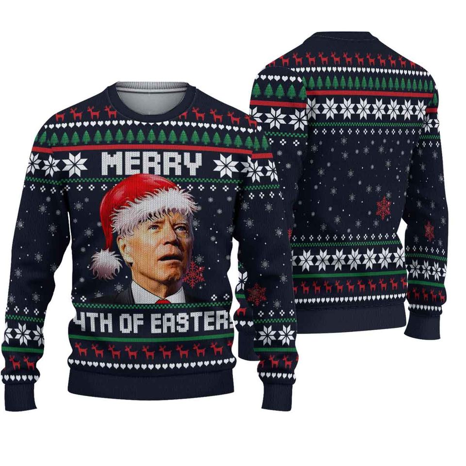 Merry 4th Of Easter 3D Sweater