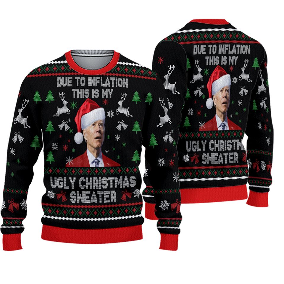 Merry Biden Ugly Christmas Sweater