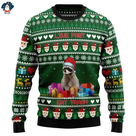 Merry Christmas 3D Printed Sweatshirts Funny Streetwear Ugly Christmas Sweater - Image 25
