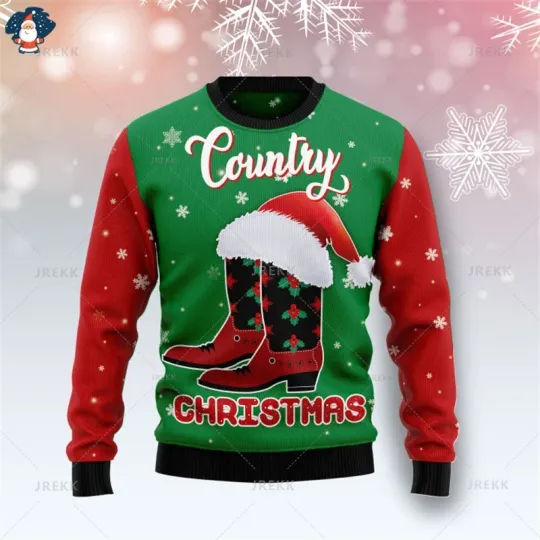 Merry Christmas 3D Printed Sweatshirts Funny Streetwear Ugly Christmas Sweater - Image 29