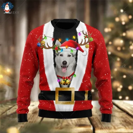 Merry Christmas 3D Printed Sweatshirts Funny Streetwear Ugly Christmas Sweater - Image 33
