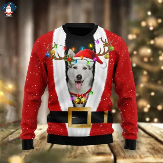 Merry Christmas 3D Printed Sweatshirts Funny Streetwear Ugly Christmas Sweater - Image 24