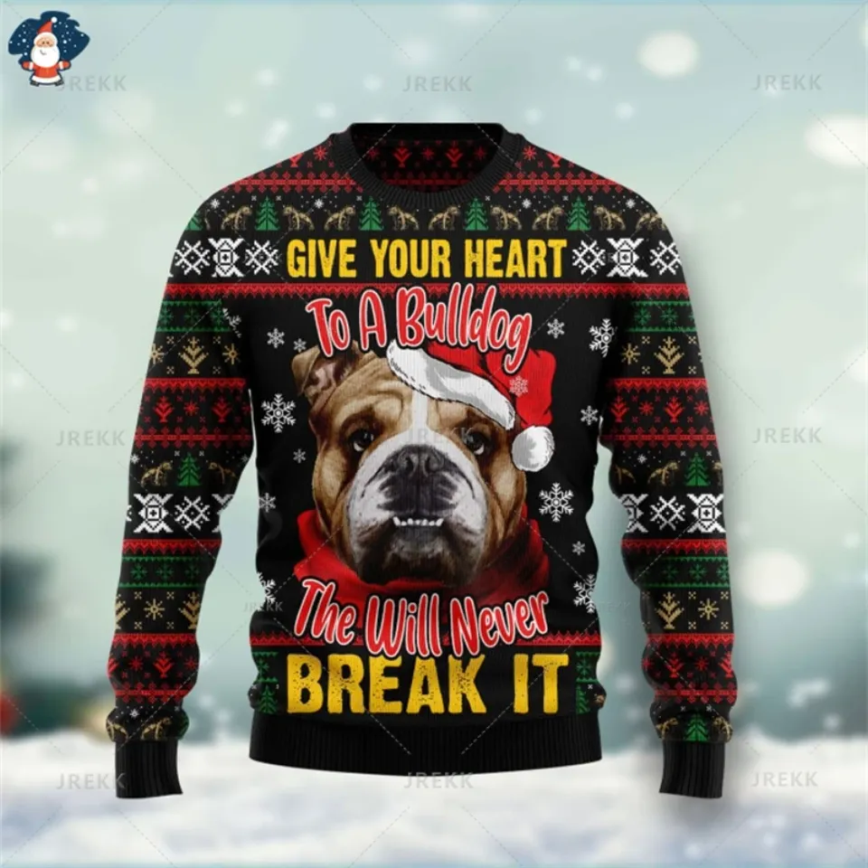 Merry Christmas 3D Printed Sweatshirts Funny Streetwear Ugly Christmas Sweater - Image 9