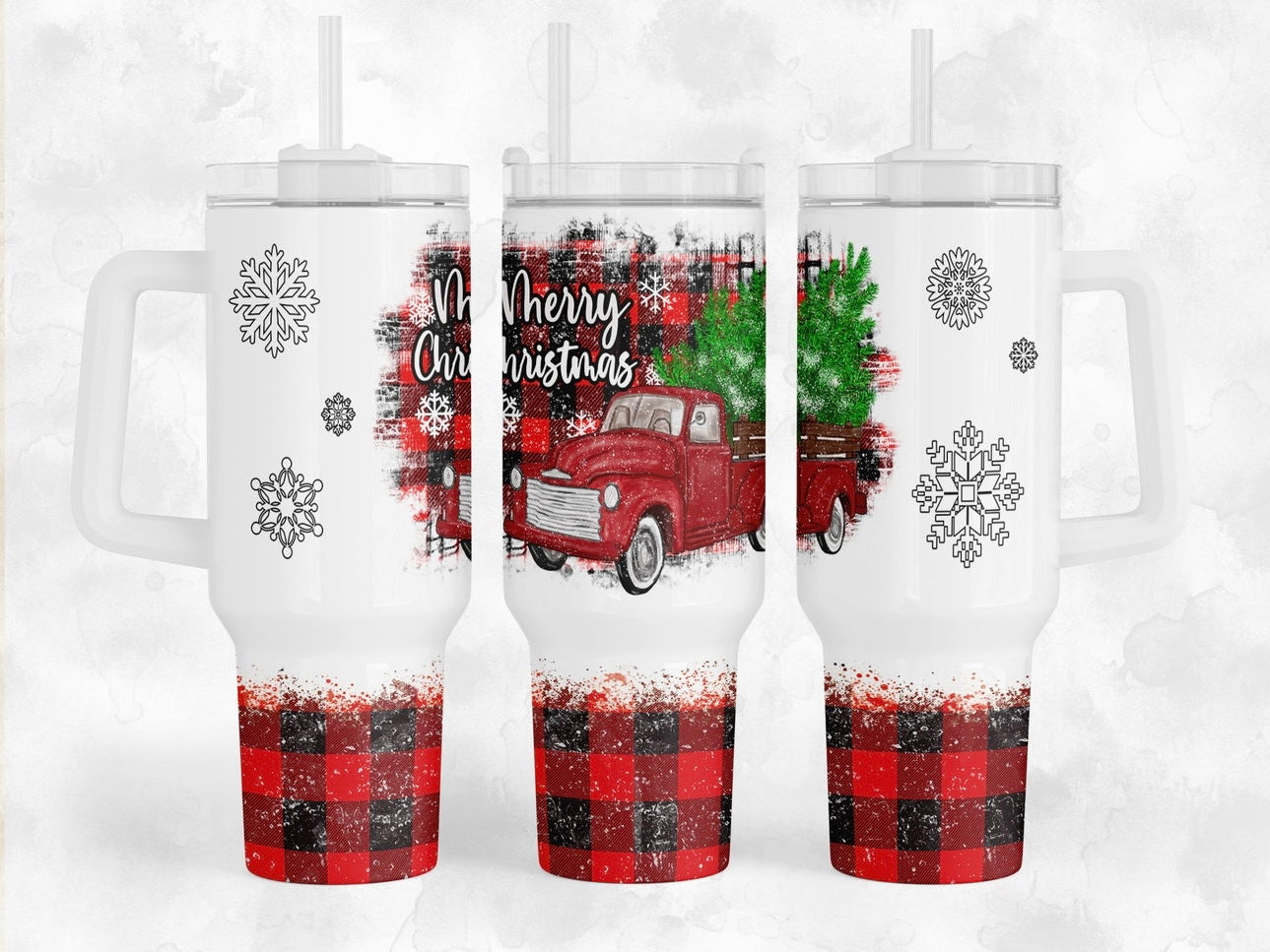 Merry Christmas Custom Stanley Cup 40 oz 30 oz Tumbler With HandleTVC2301754