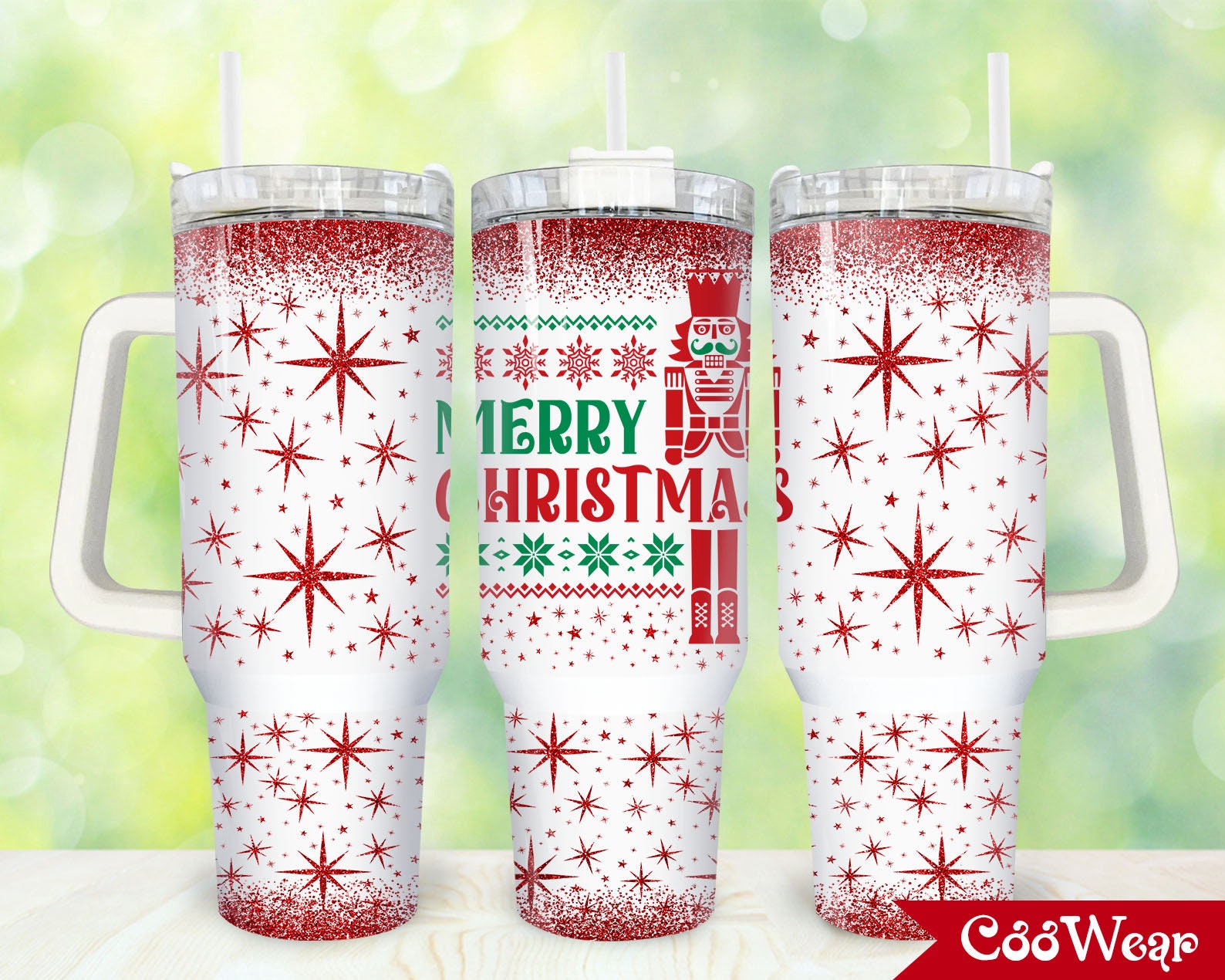 Merry Christmas Custom Stanley Cup 40 oz 30 oz Tumbler With HandleTVC2301872