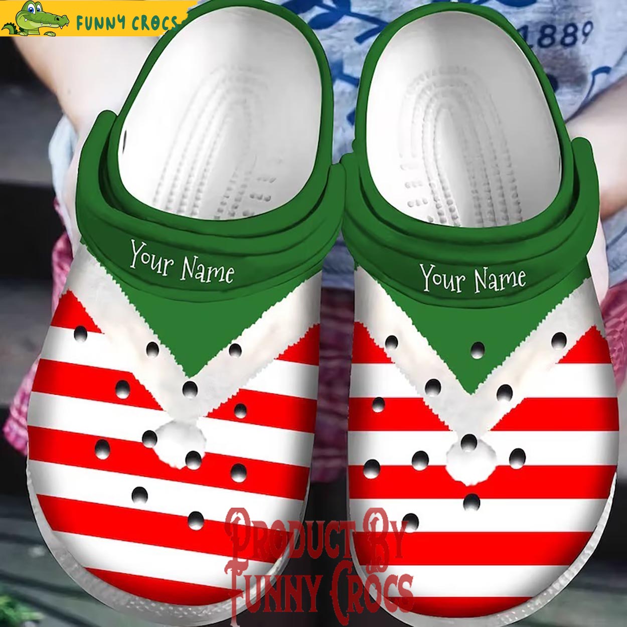 Merry Christmas Elf Movie Crocs Crocband Clogs Shoes Comfortable For Men Women and Kids