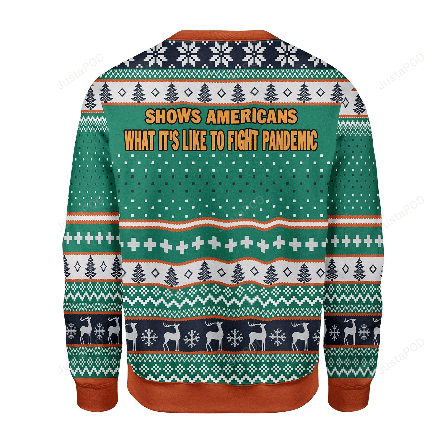 Merry Christmas Gearhomies Greys Anatomy Ugly Christmas Sweater Adult 3D Funny Matching for family