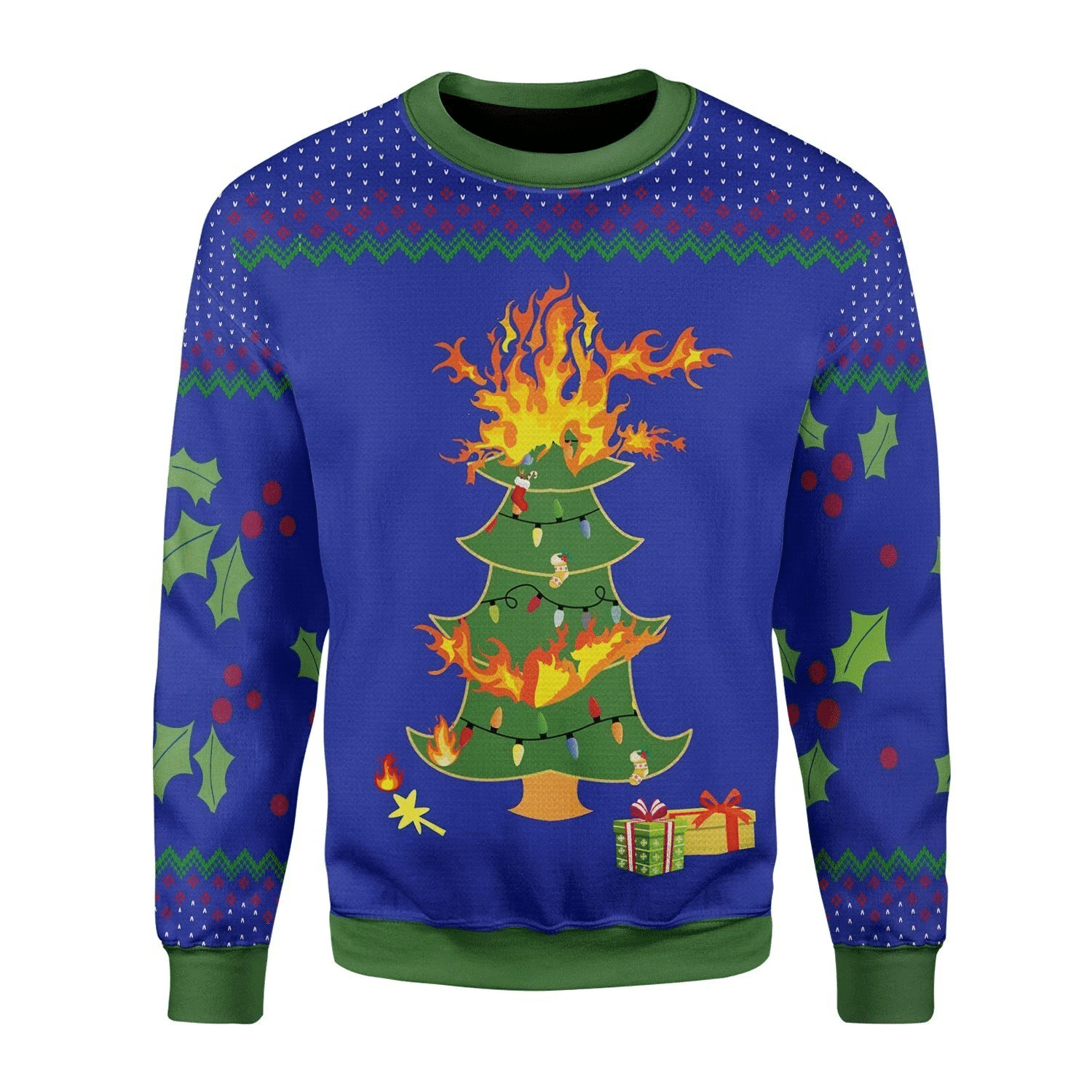 Merry Christmas Gearhomies On The Kelly Clarkson Show Ugly Christmas Sweater Adult 3D Funny Matching for family - Image 2